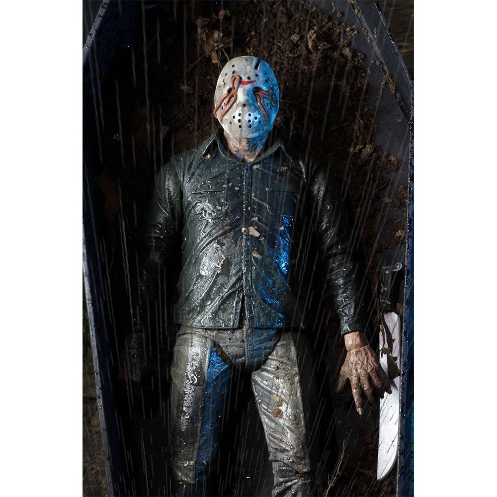 Friday the 13th: Parte 5 A new Beginning – Figura a escala de 7 pulgadas Ultimate – Jason Voorhees - Ghostgamer.pe
