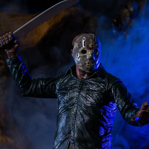 Friday the 13th: Parte 5 A new Beginning – Figura a escala de 7 pulgadas Ultimate – Jason Voorhees - Ghostgamer.pe