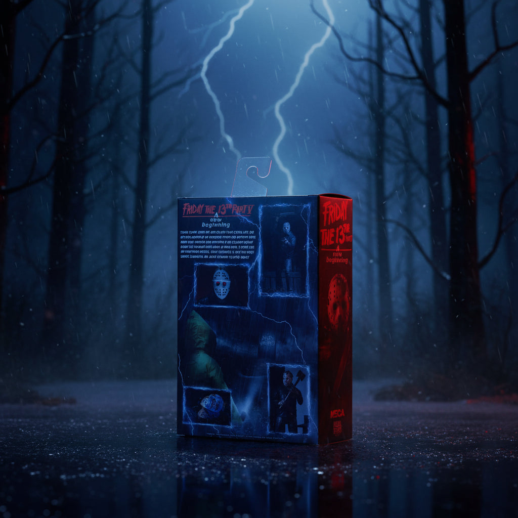 Friday the 13th: Parte 5 A new Beginning – Figura a escala de 7 pulgadas Ultimate – Jason Voorhees - Ghostgamer.pe
