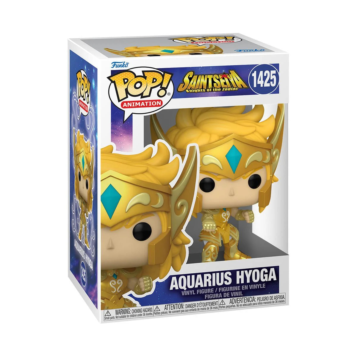 Funko Pop Acuario Gold Hyoga #1425 - Caballeros del Zodiaco