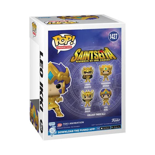 Funko Pop Leo Gold Ikki #1427 - Caballeros del Zodiaco