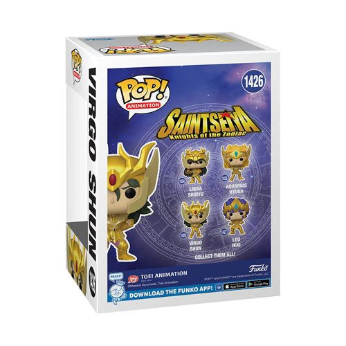 Funko Pop Virgo Gold Shun #1426 - Caballeros del Zodiaco