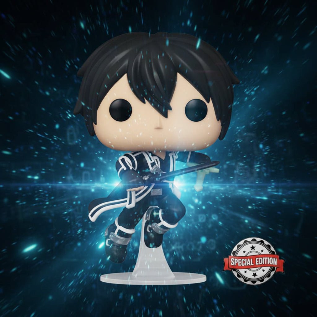 Funko Pop! Animation: Sword Art Online – Kirito Two Swords Special Edition - Ghostgamer.pe