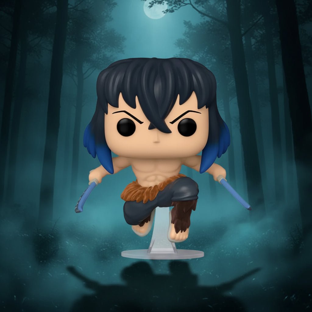 Funko Pop Demon Slayer: Inosuke Flocked Special Edition 875 - Ghostgamer.pe