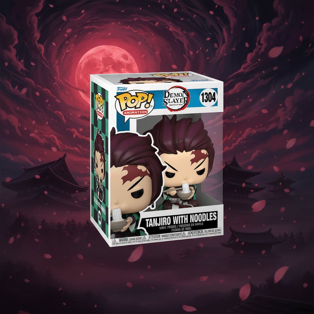 Funko Pop Demon Slayer: Tanjiro with Noodles - Ghostgamer.pe