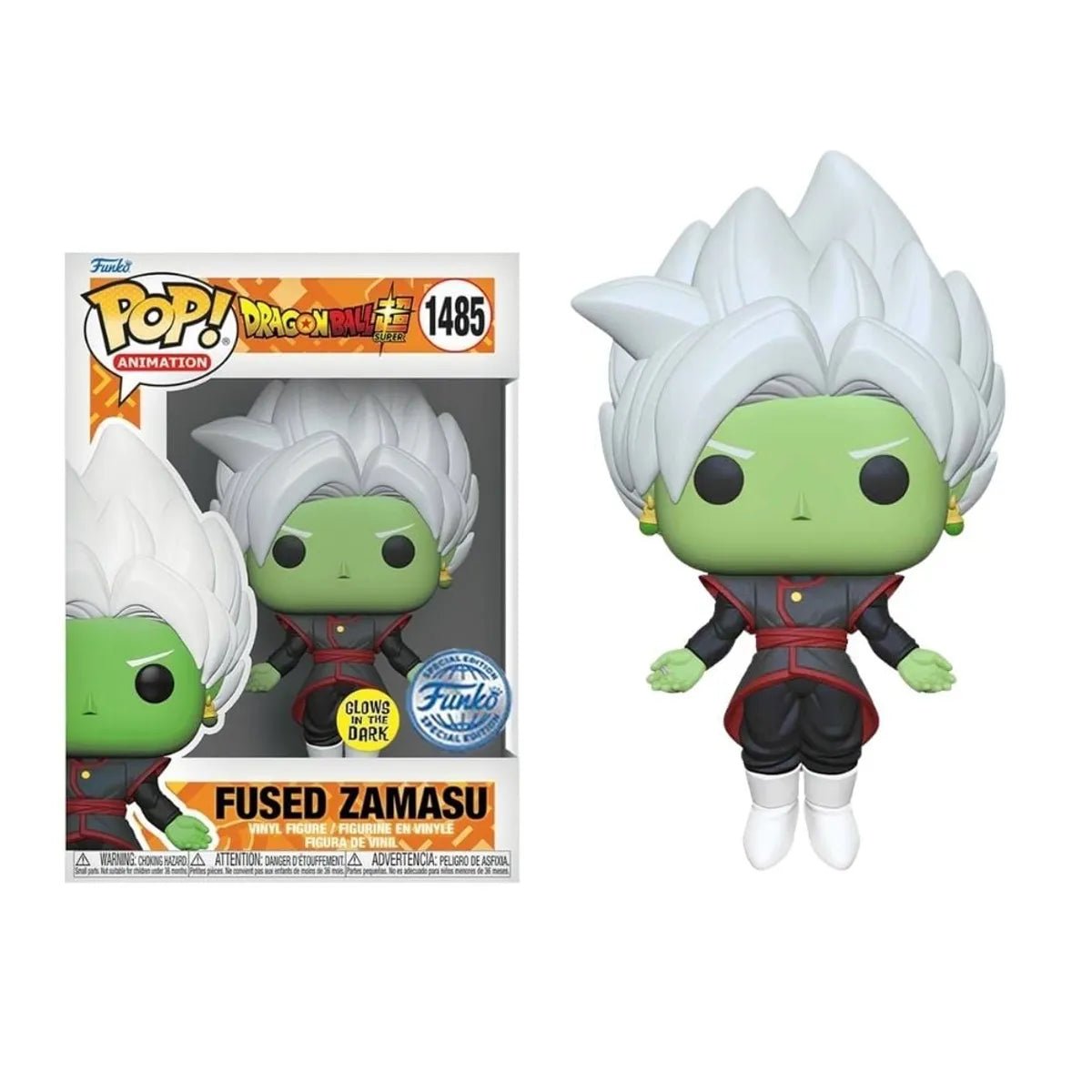 Funko Pop Dragon Ball Super: Fused Zamasu Glow in the Dark - Ghostgamer.pe