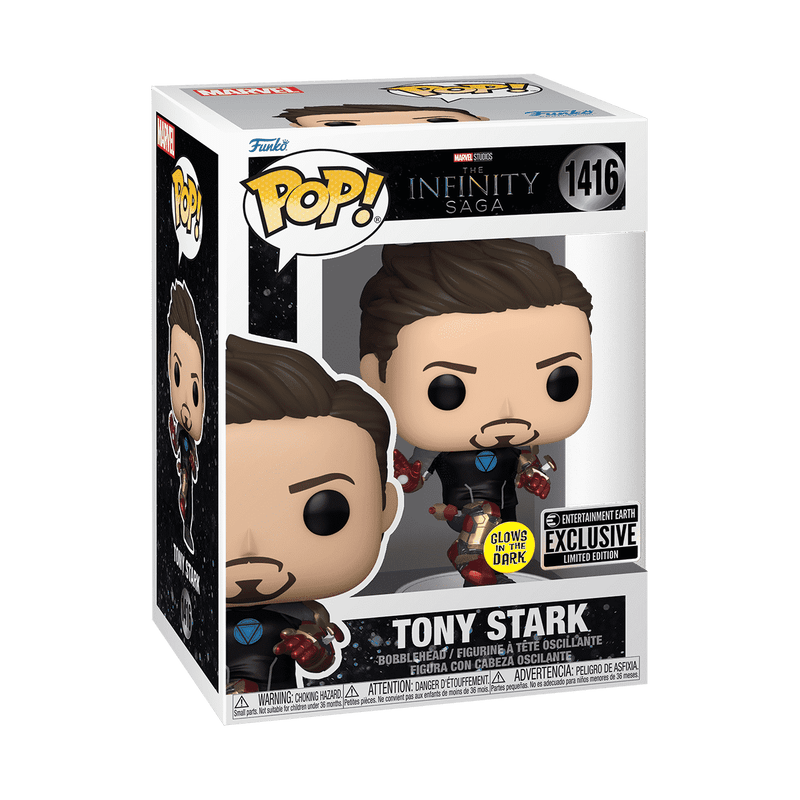 Funko Pop! Iron Man 3 – Tony Stark MK42 Armor GITD (Bobble Head) - Ghostgamer.pe