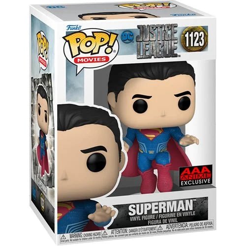 Funko Pop! Justice League Superman 1123 – AAA Anime Exclusive - Ghostgamer.pe