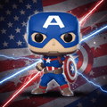 Funko Pop Marvel: New Classic Captain America 1419 - Ghostgamer.pe