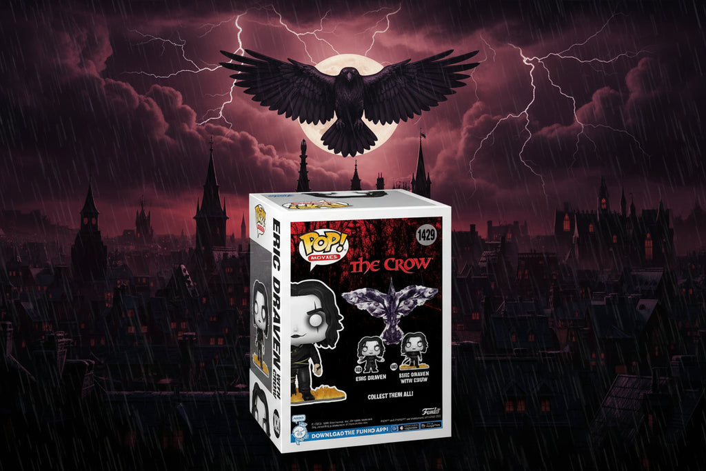 Funko Pop Movies: The Crow – Eric Draven with Crow 1429 - Ghostgamer.pe