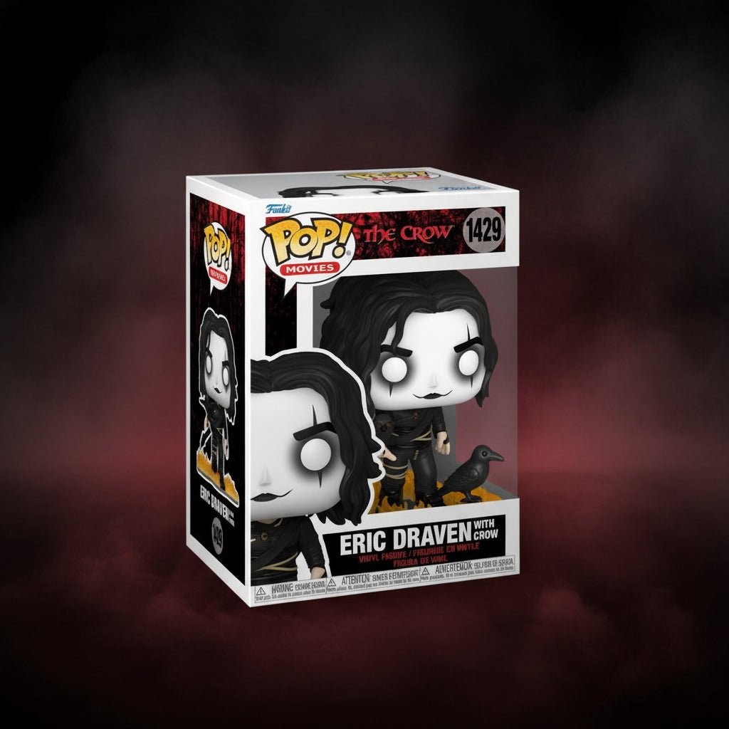Funko Pop Movies: The Crow – Eric Draven with Crow 1429 - Ghostgamer.pe