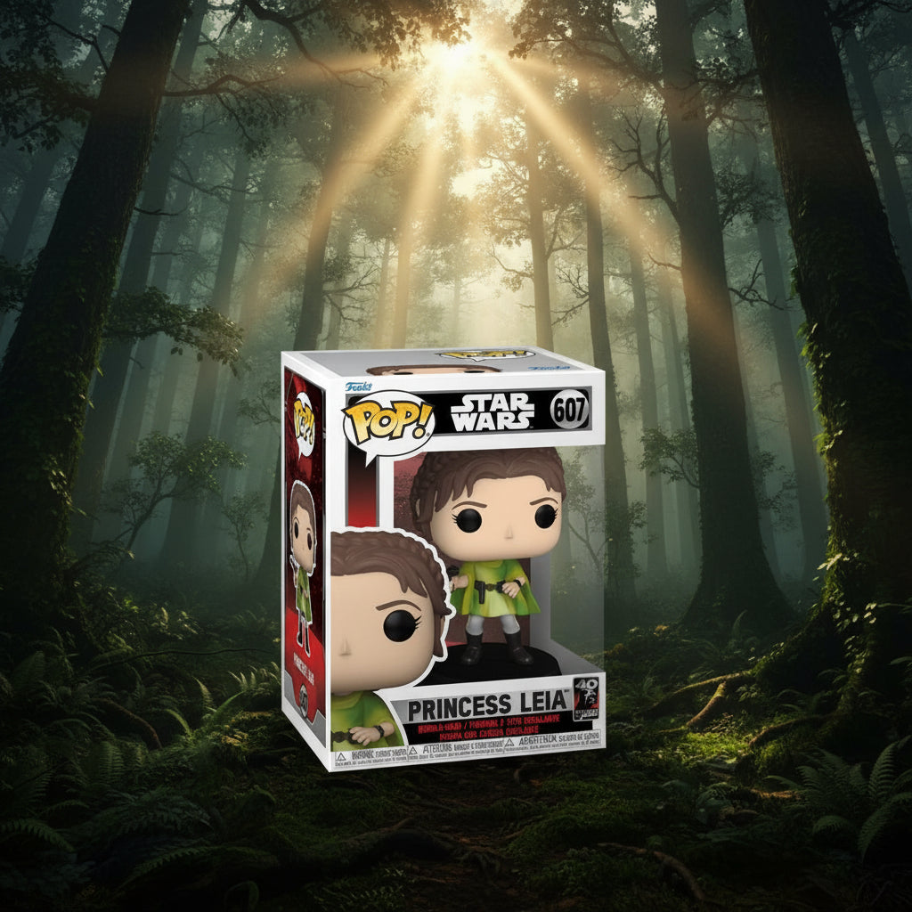 Funko Pop! Leia Organa #607 - Star Wars El Regreso del Jedi 40 Aniversario