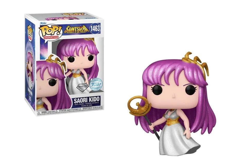 Funko Pop! Saint Seiya – Saori Kido Diamond 1463 (Special Edition) - Ghostgamer.pe