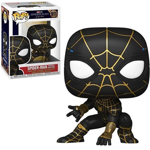Funko Pop Spider-Man Black and Gold Suit | No Way Home - Ghostgamer.pe