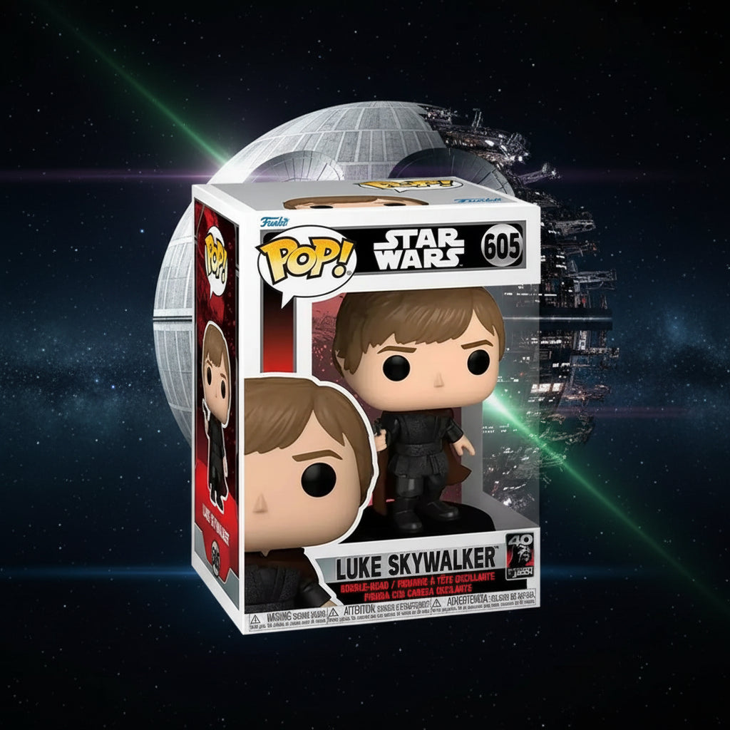 Funko Pop! Luke Skywalker (Negro) #605 - Star Wars