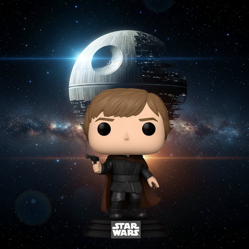 Funko Pop! Luke Skywalker (Negro) #605 - Star Wars