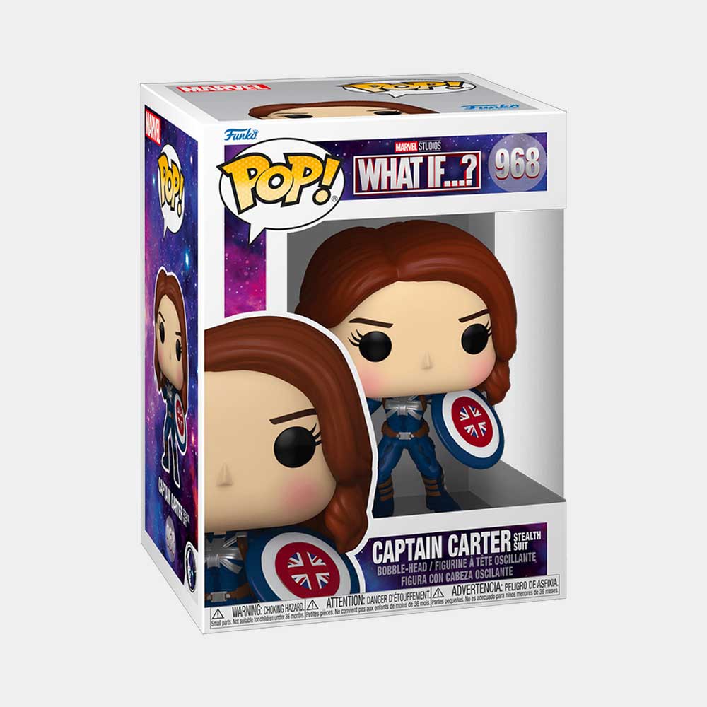 Funko Pop! Marvel: What If? S3 - Captain Carter Stealth Suit