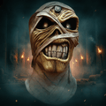 Iron Maiden Eddie – Powerslave Mummy Mask - Ghostgamer.pe