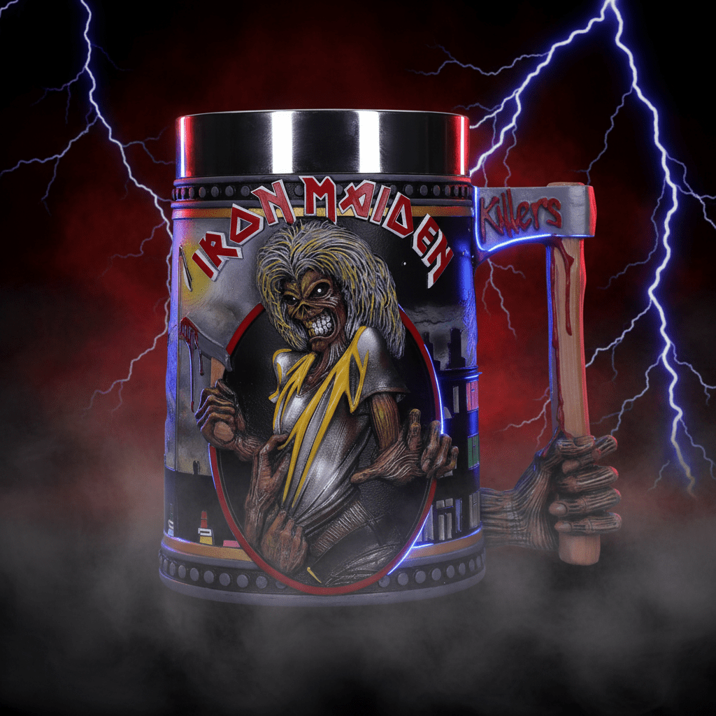 Iron Maiden Killers Tankard 15.5cm – Nemesis Now - Ghostgamer.pe