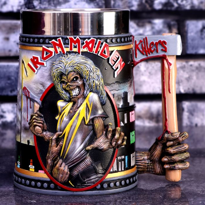 Iron Maiden Killers Tankard 15.5cm – Nemesis Now - Ghostgamer.pe