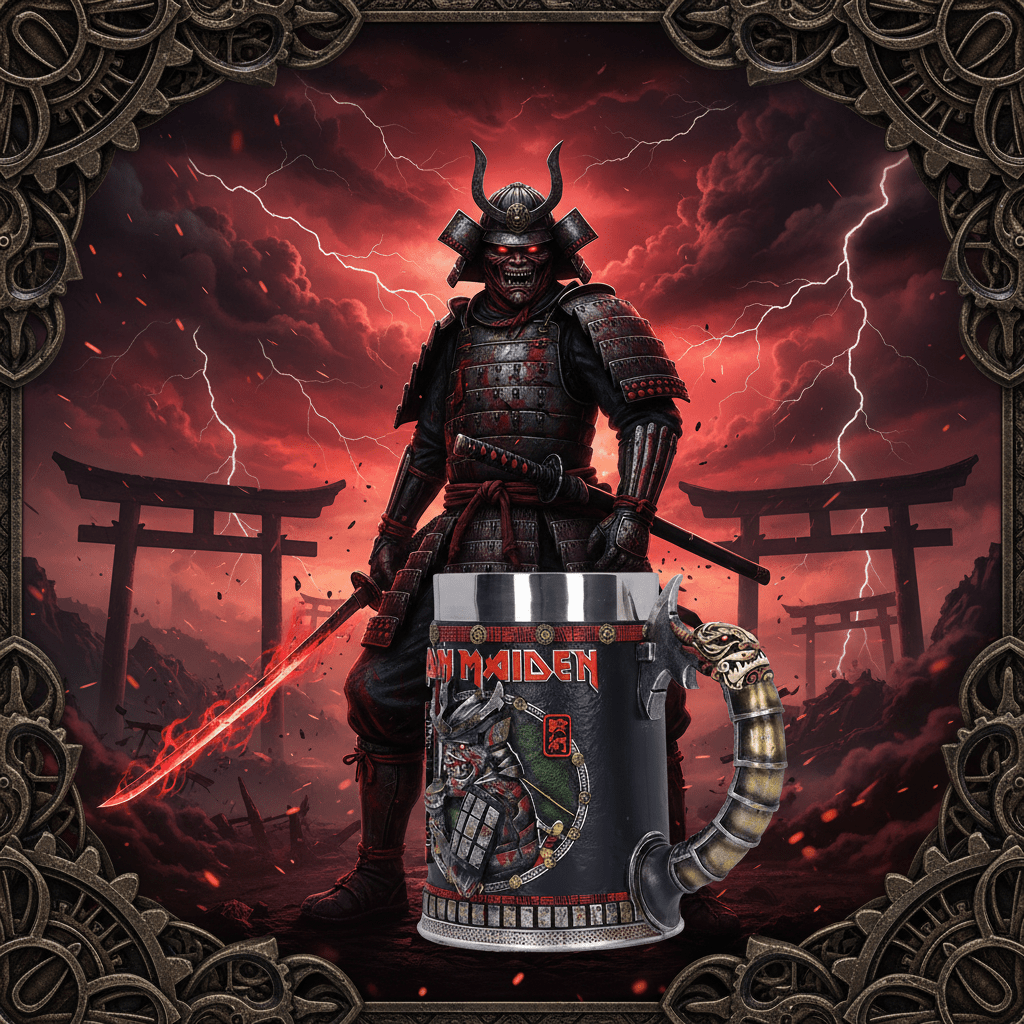 Iron Maiden Senjutsu Tankard 15.5cm – Nemesis Now - Ghostgamer.pe