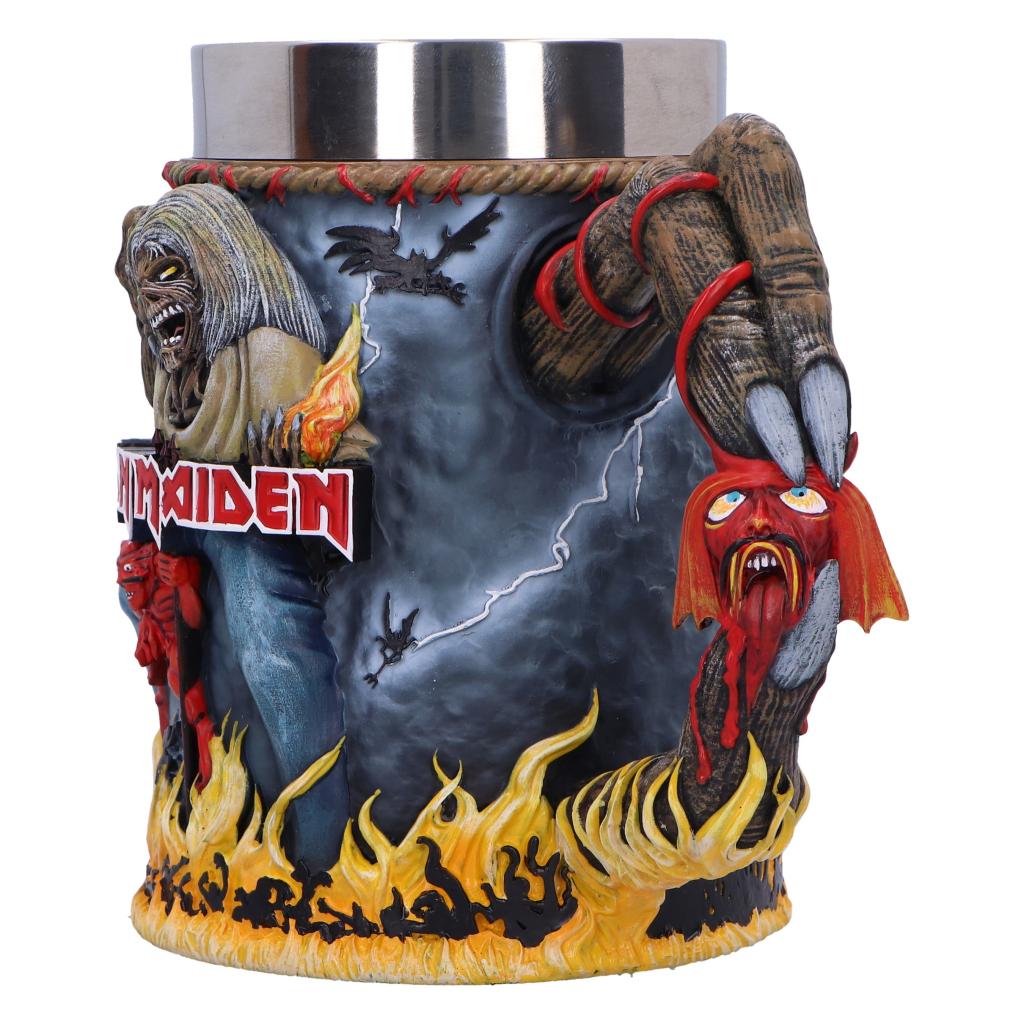 Iron Maiden The Number of the Beast Tankard 16cm – Nemesis Now - Ghostgamer.pe