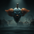 Killer Klowns From Outer Space – Slim Deluxe Injection Mask - Ghostgamer.pe