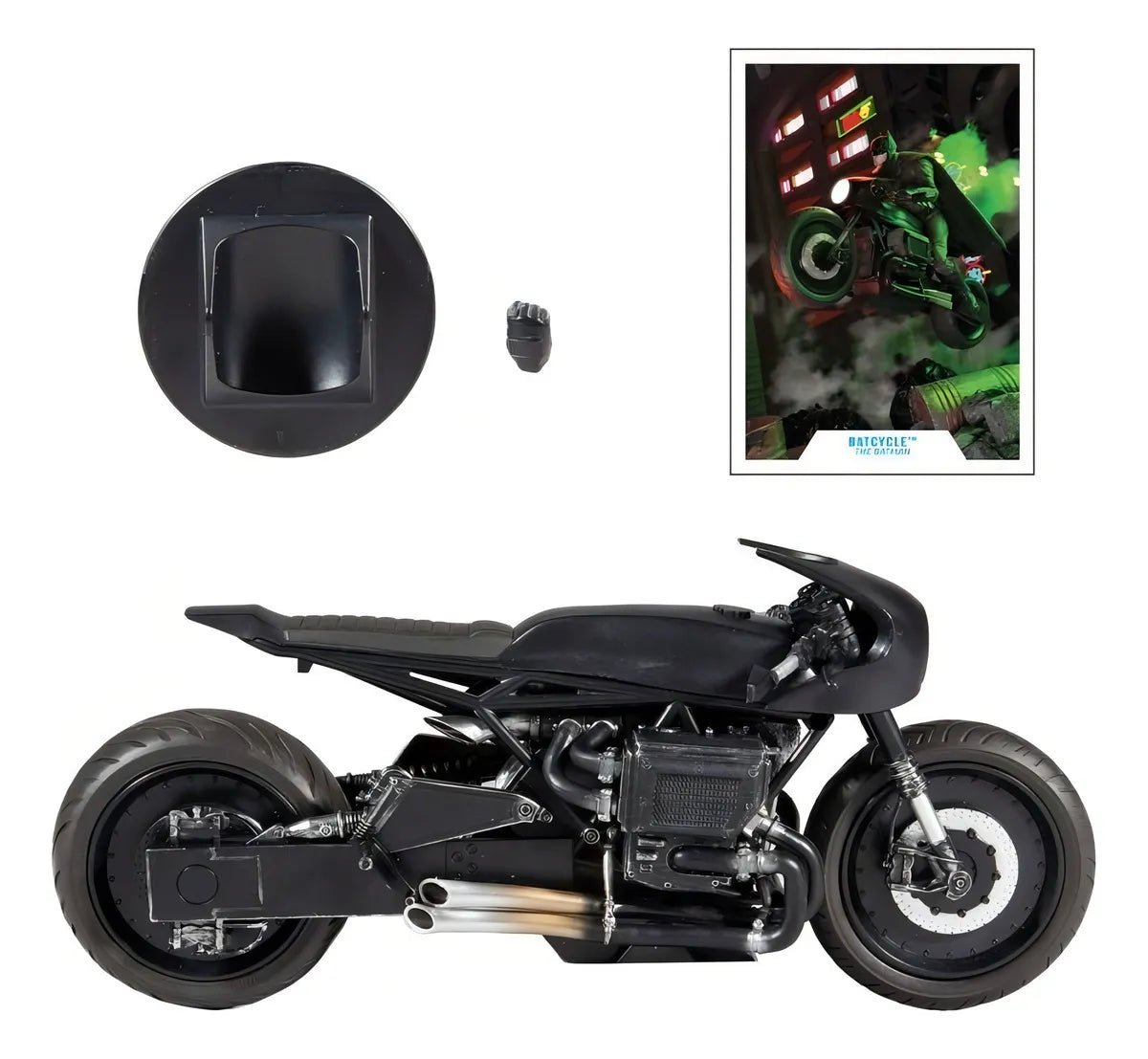McFarlane - DC Multiverse - Batcycle Batman (The Batman) - Ghostgamer.pe