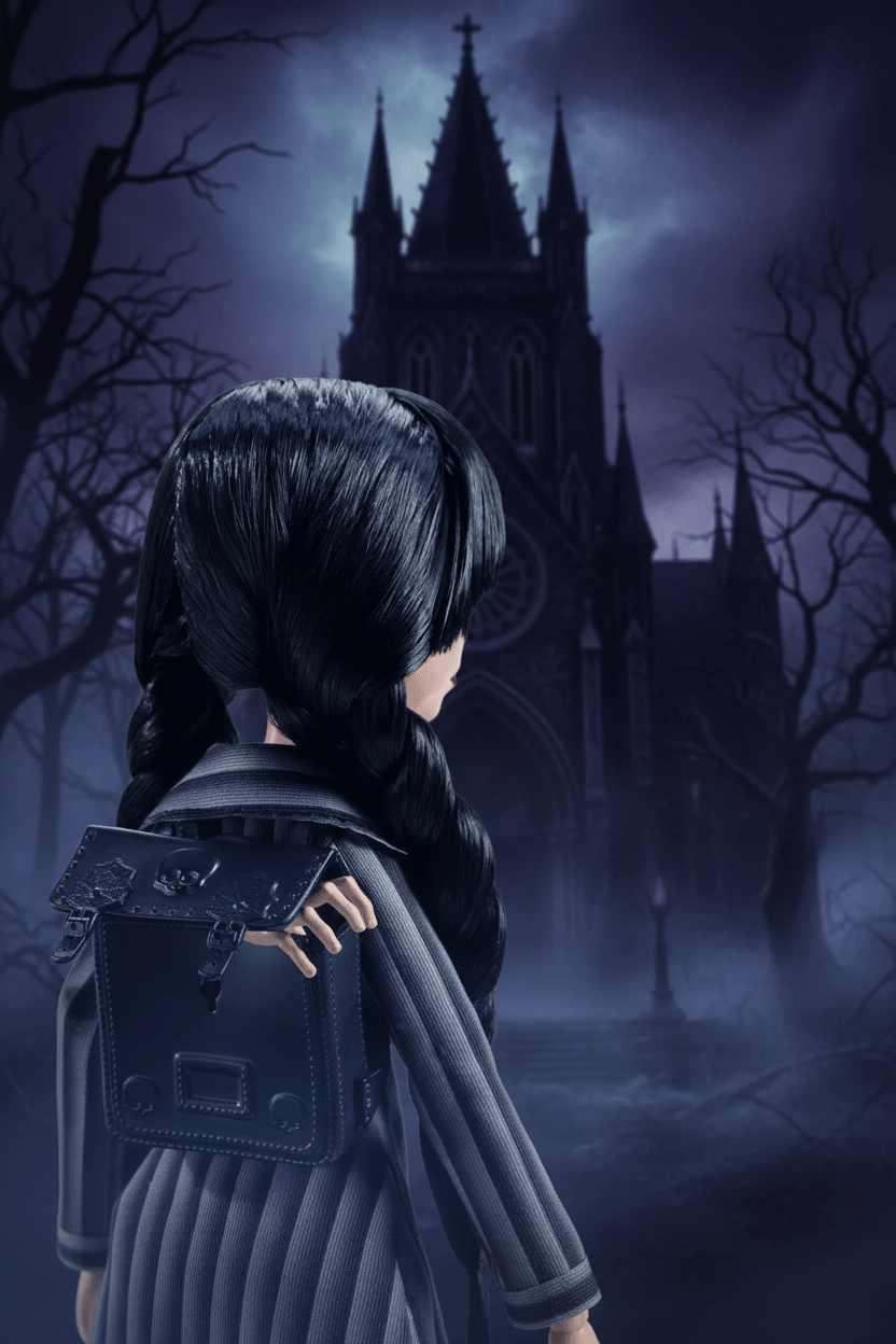 Monster High x Wednesday Addams Doll – Edición Coleccionista - Ghostgamer.pe