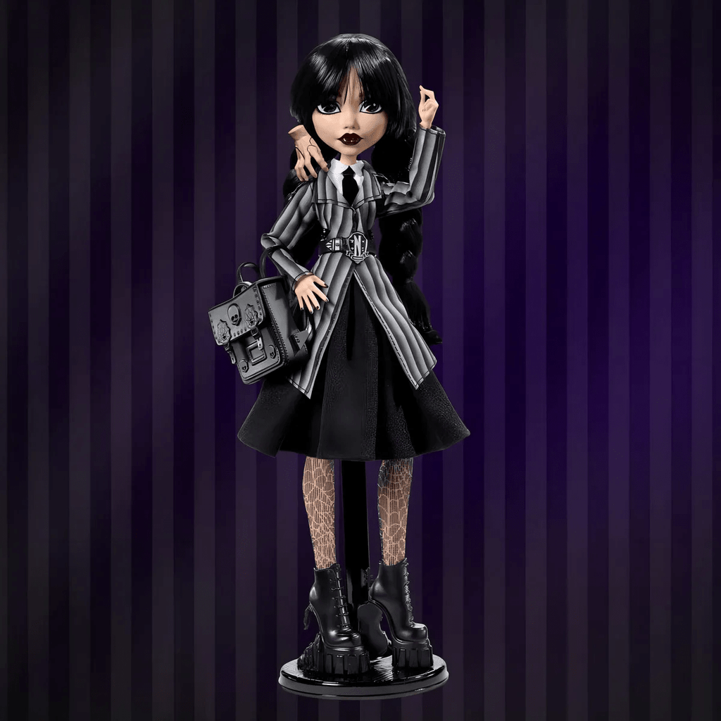 Monster High x Wednesday Addams Doll – Edición Coleccionista - Ghostgamer.pe