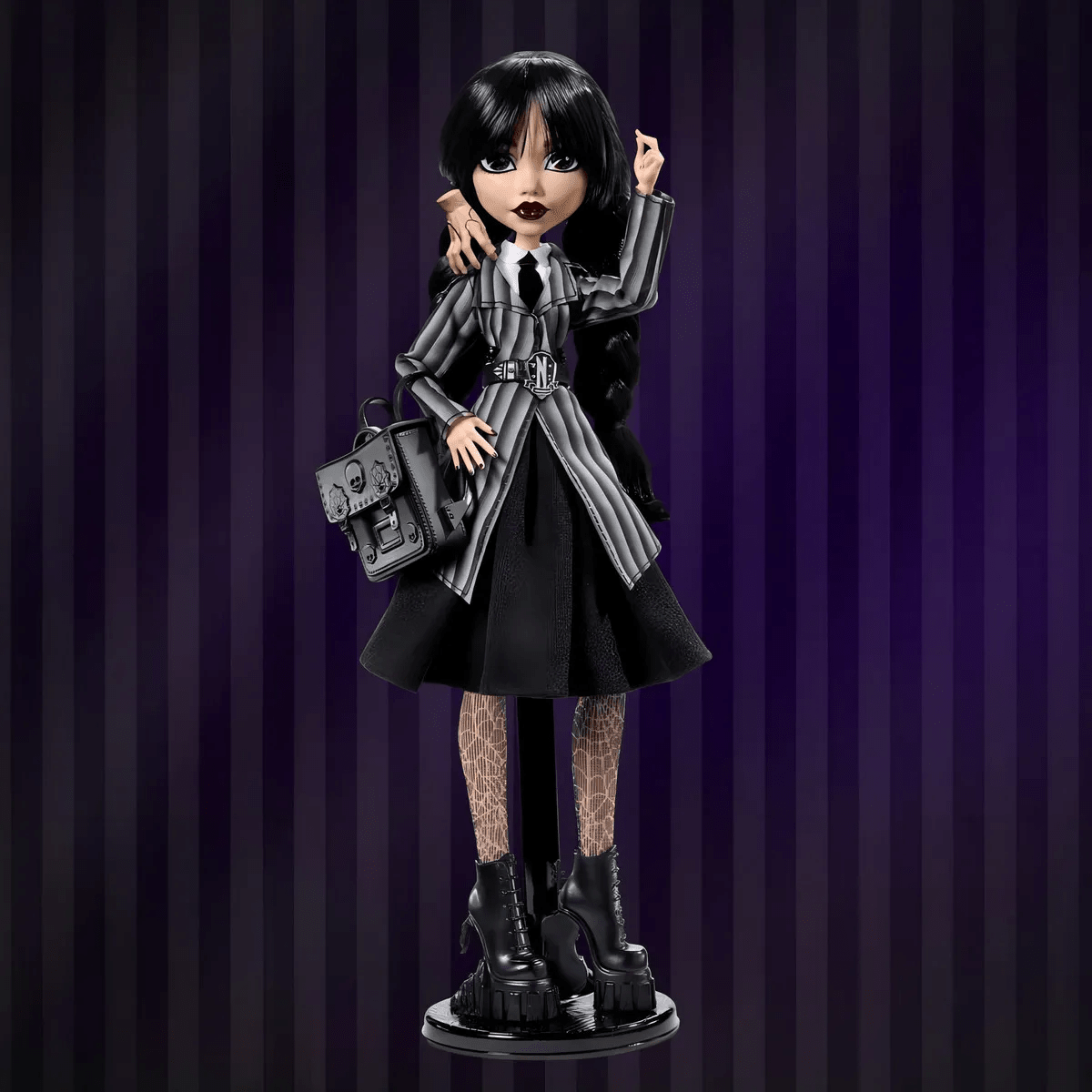 Monster High x Wednesday Addams Doll – Edición Coleccionista - Ghostgamer.pe