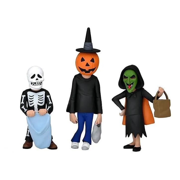 NECA Halloween III Toony Terrors Trick or Treaters Kids 3 - Pack Figuras Coleccionables 6" - Ghostgamer.pe