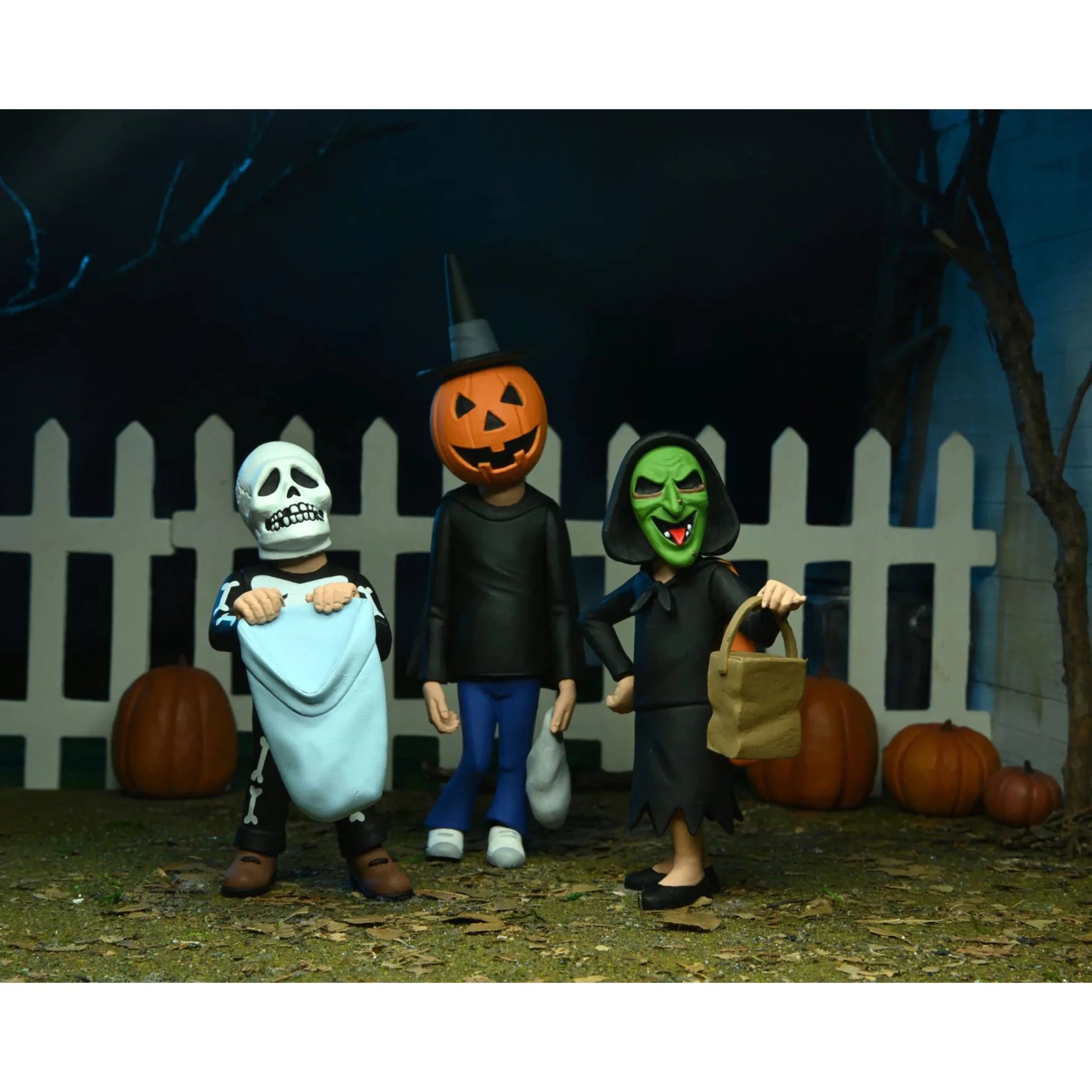 NECA Halloween III Toony Terrors Trick or Treaters Kids 3 - Pack Figuras Coleccionables 6" - Ghostgamer.pe