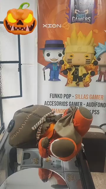 Trick 'r Treat Sam Muñeco de Peluche Gigante 18" – Coleccionable de Terror