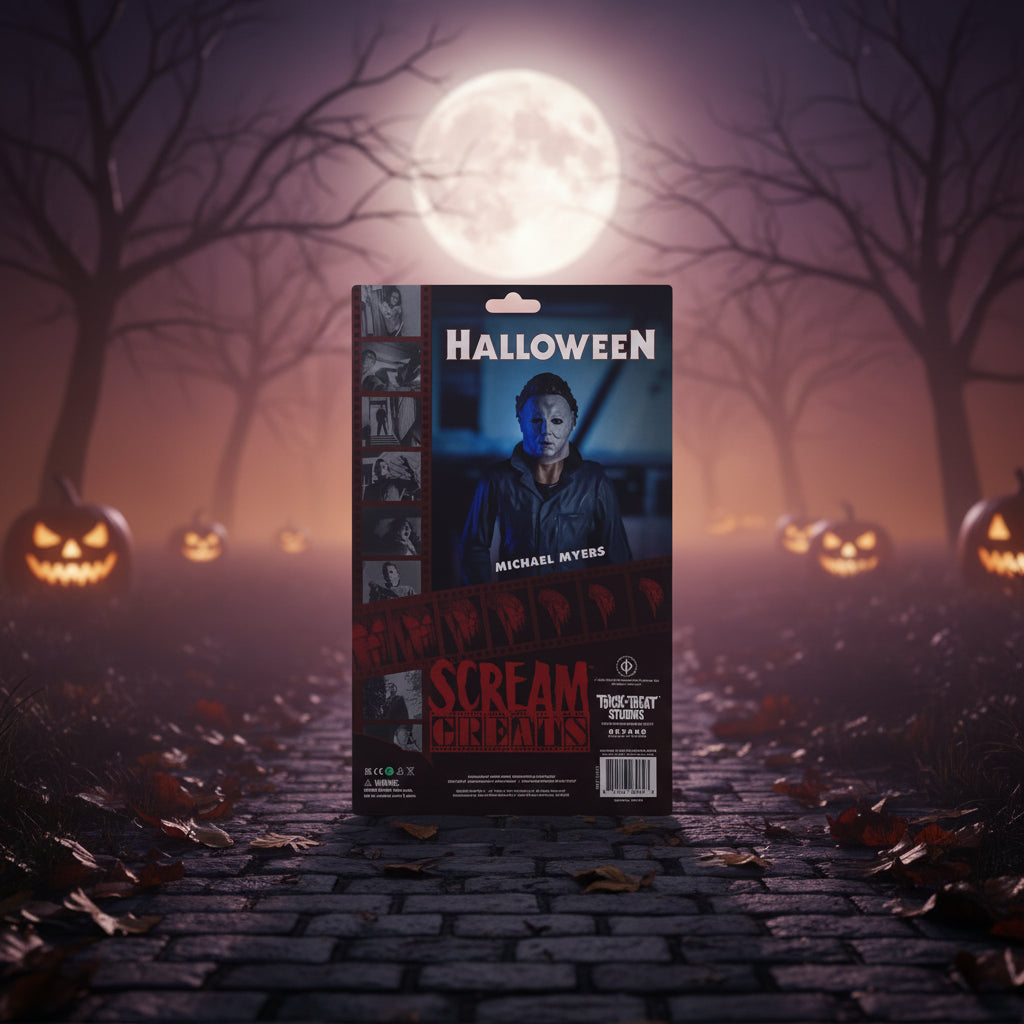 Scream Greats Halloween (1978) - Michael Myers 8" Figure. - Ghostgamer.pe