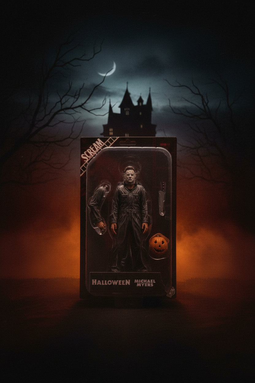Scream Greats Halloween (1978) - Michael Myers 8" Figure. - Ghostgamer.pe