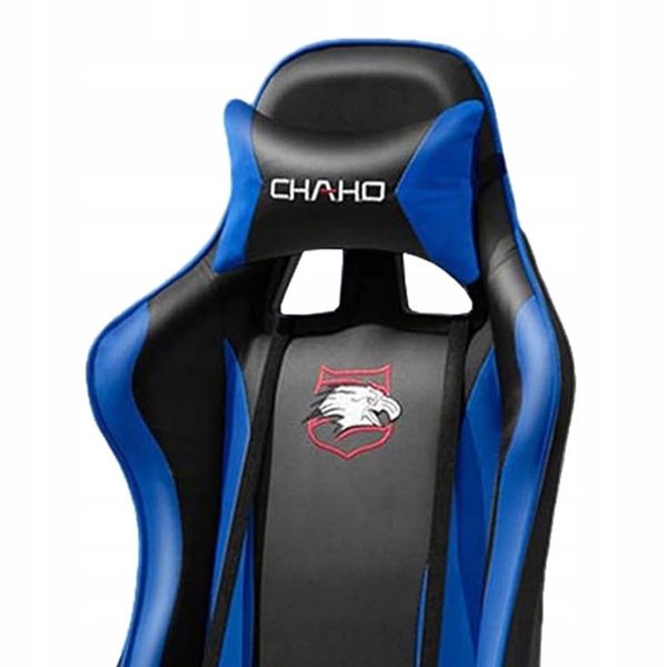 Silla Gamer Chaho 919 Negro/Azul con Brazos 3D y Reclinable 135° - Ghostgamer.pe
