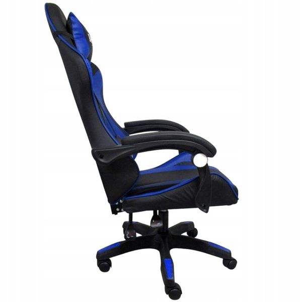 Silla Gamer Chaho 919 Negro/Azul con Brazos 3D y Reclinable 135° - Ghostgamer.pe