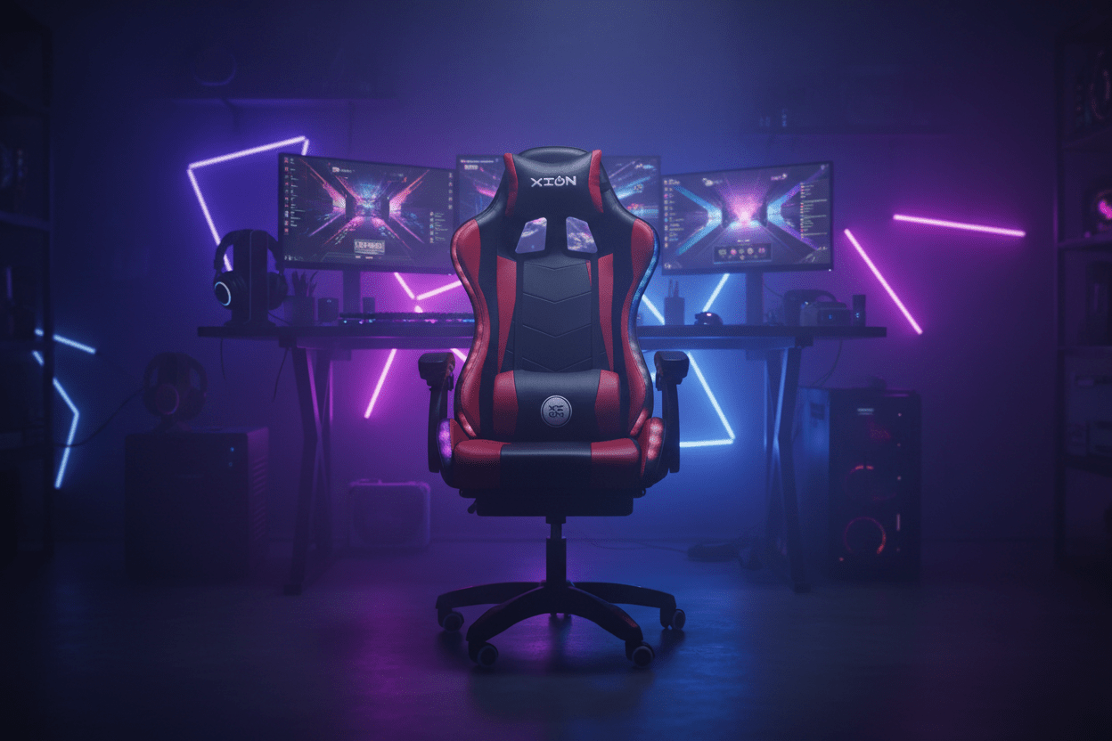 Silla Gamer XION RAVEN RGB - Ghostgamer.pe
