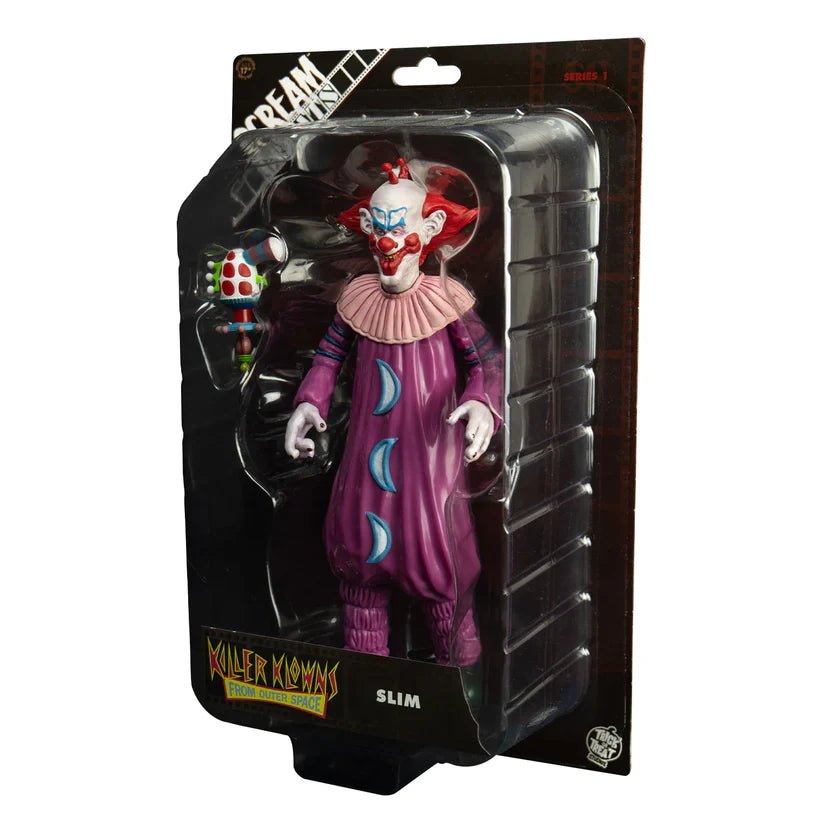 Slim Payasos Asesinos del Espacio Exterior Figura de Terror 8" - Ghostgamer.pe