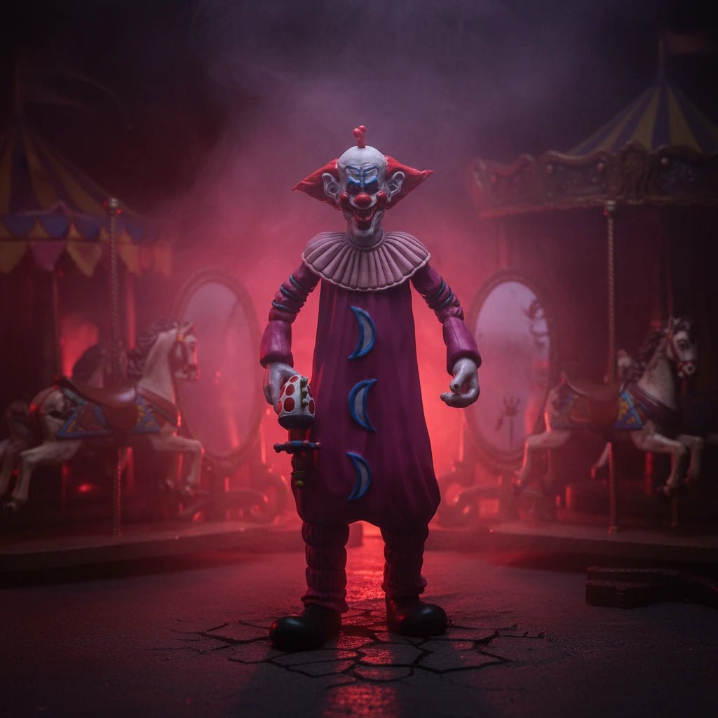 Slim Payasos Asesinos del Espacio Exterior Figura de Terror 8" - Ghostgamer.pe