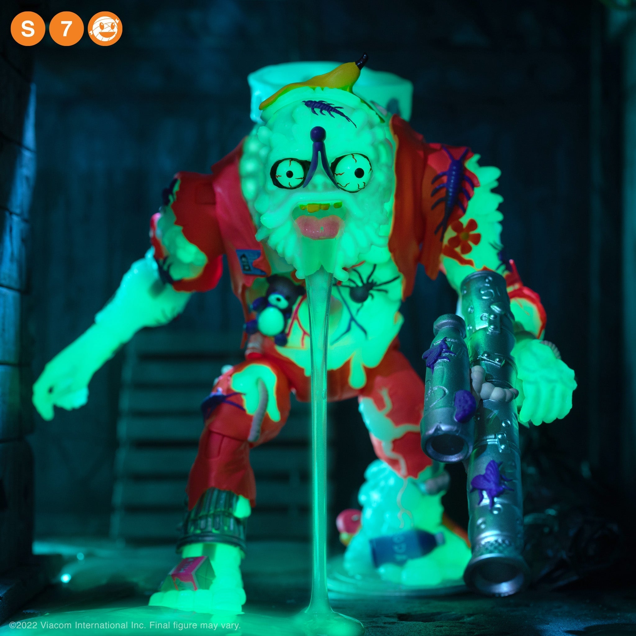 Teenage Mutant Ninja Turtles Ultimates Muckman & Joe Eyeball Glow in the Dark Exclusivo NYCC 2022 - Ghostgamer.pe