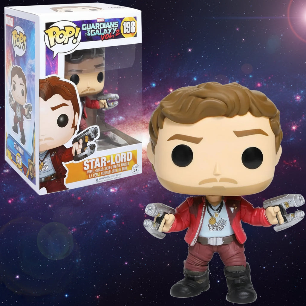 Funko Pop! Star-Lord #198 - Guardianes de la Galaxia Vol. 2
